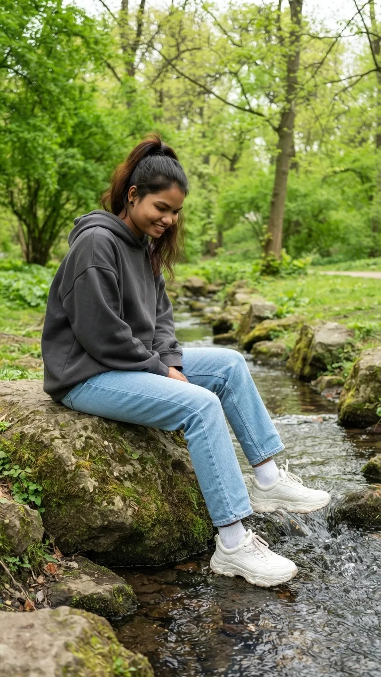 Creekside Lifestyle Portrait