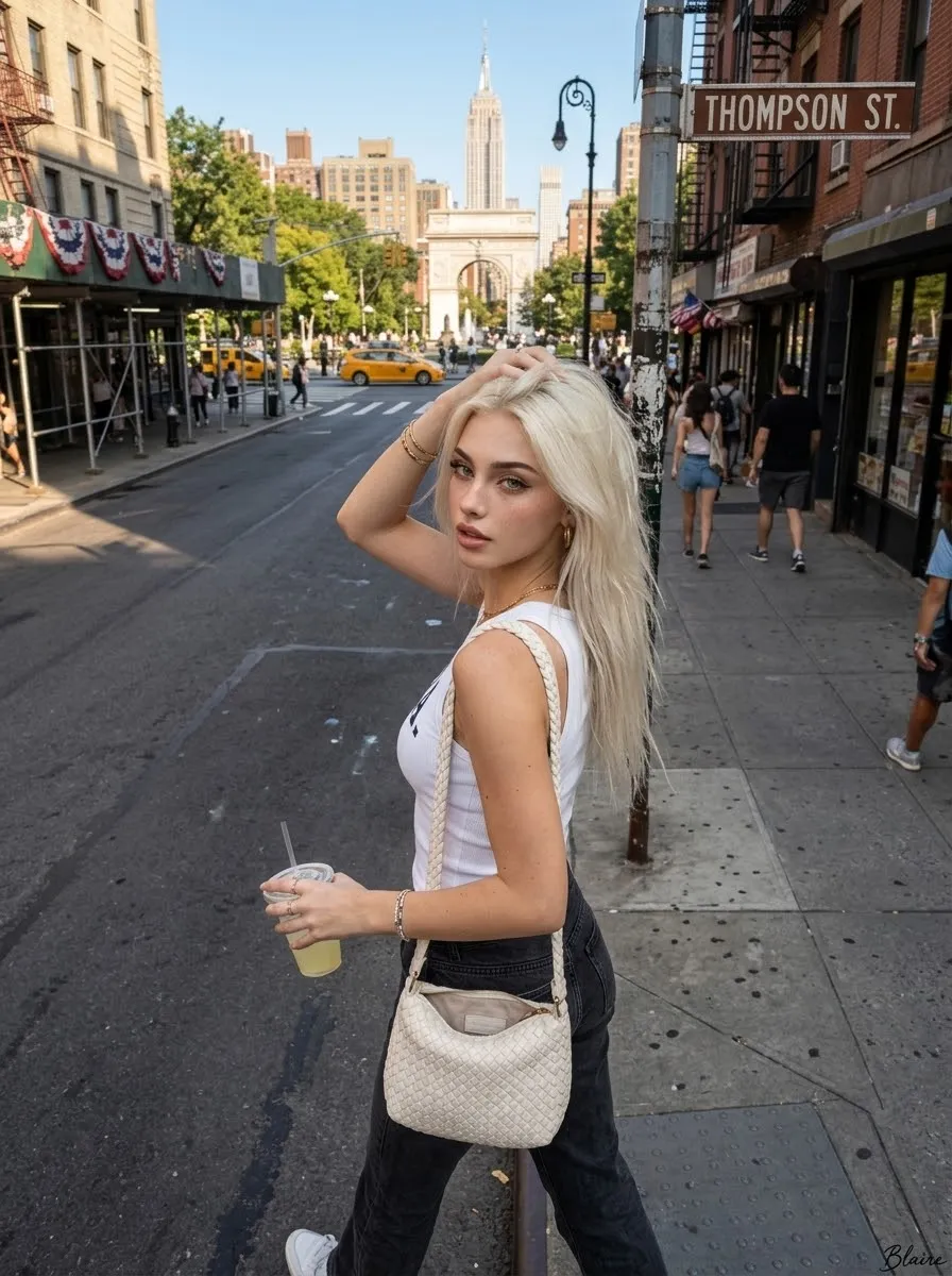 NYC Downtown Fashion Portrait output 8