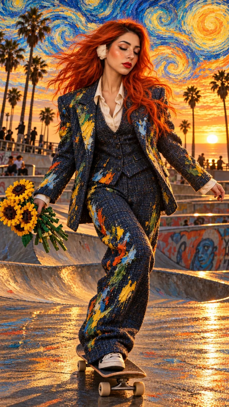 Reimagine a Famous Painter in the Modern World output 17