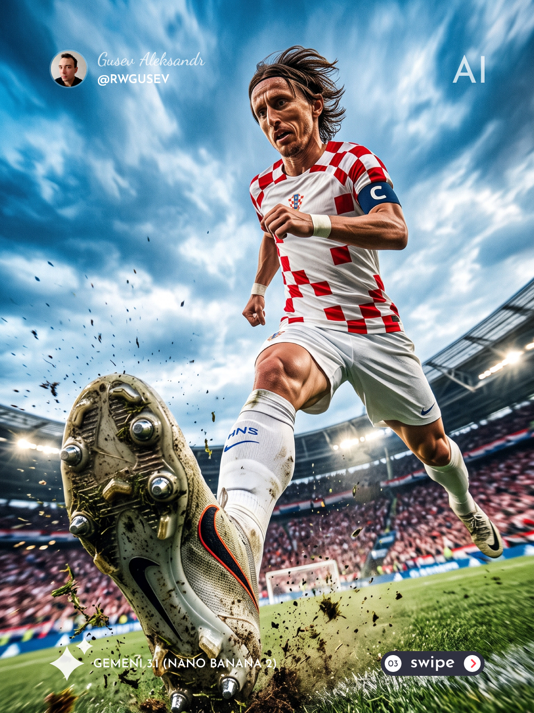 Low-Angle Soccer Poster output 3