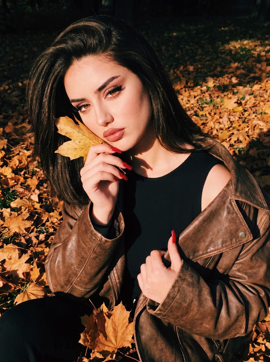 Autumn Glam iPhone 5s Portrait