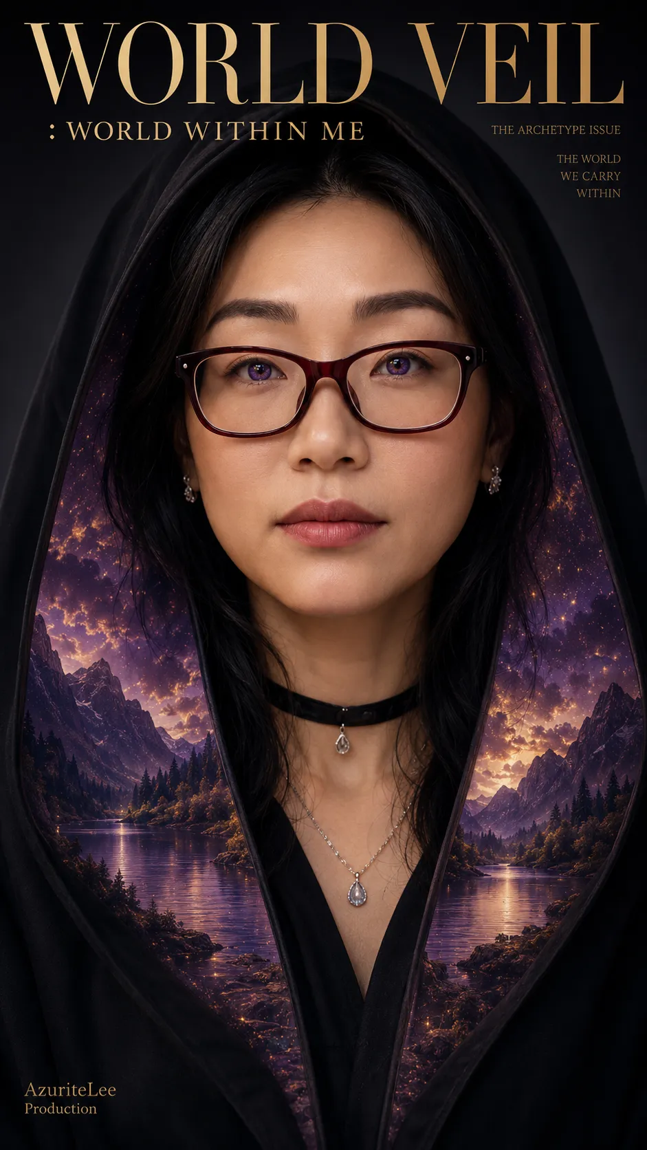 World Veil: World Within Me — Editorial Cover output 5