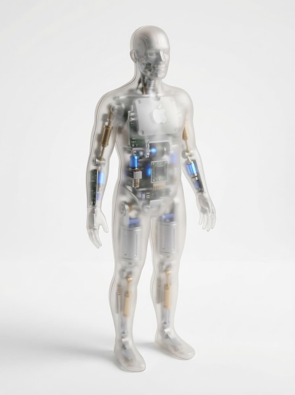 Create Apple 3D anatomical human organs using this prompt output 2