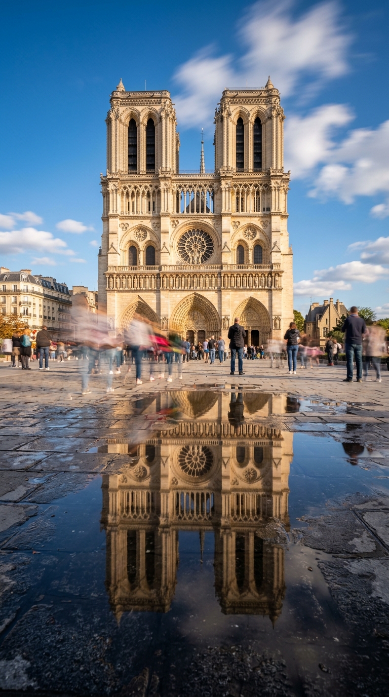 A Parisian-Style Starbucks Near Notre-Dame