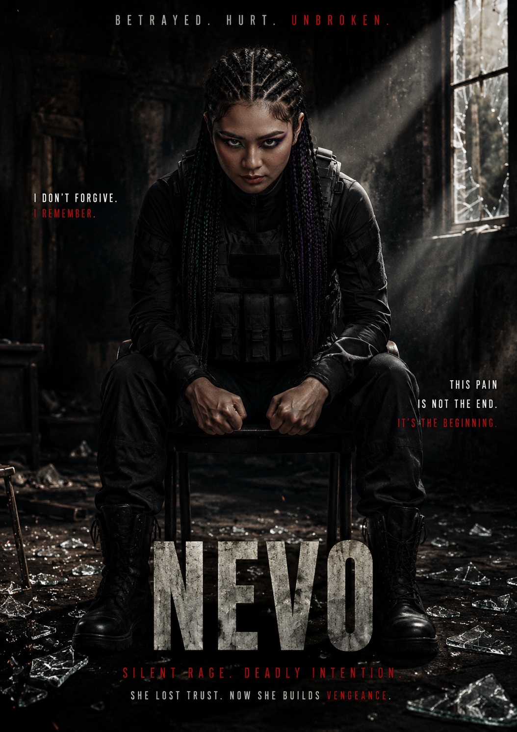 Nevo: Silent Rage Movie Poster output 1