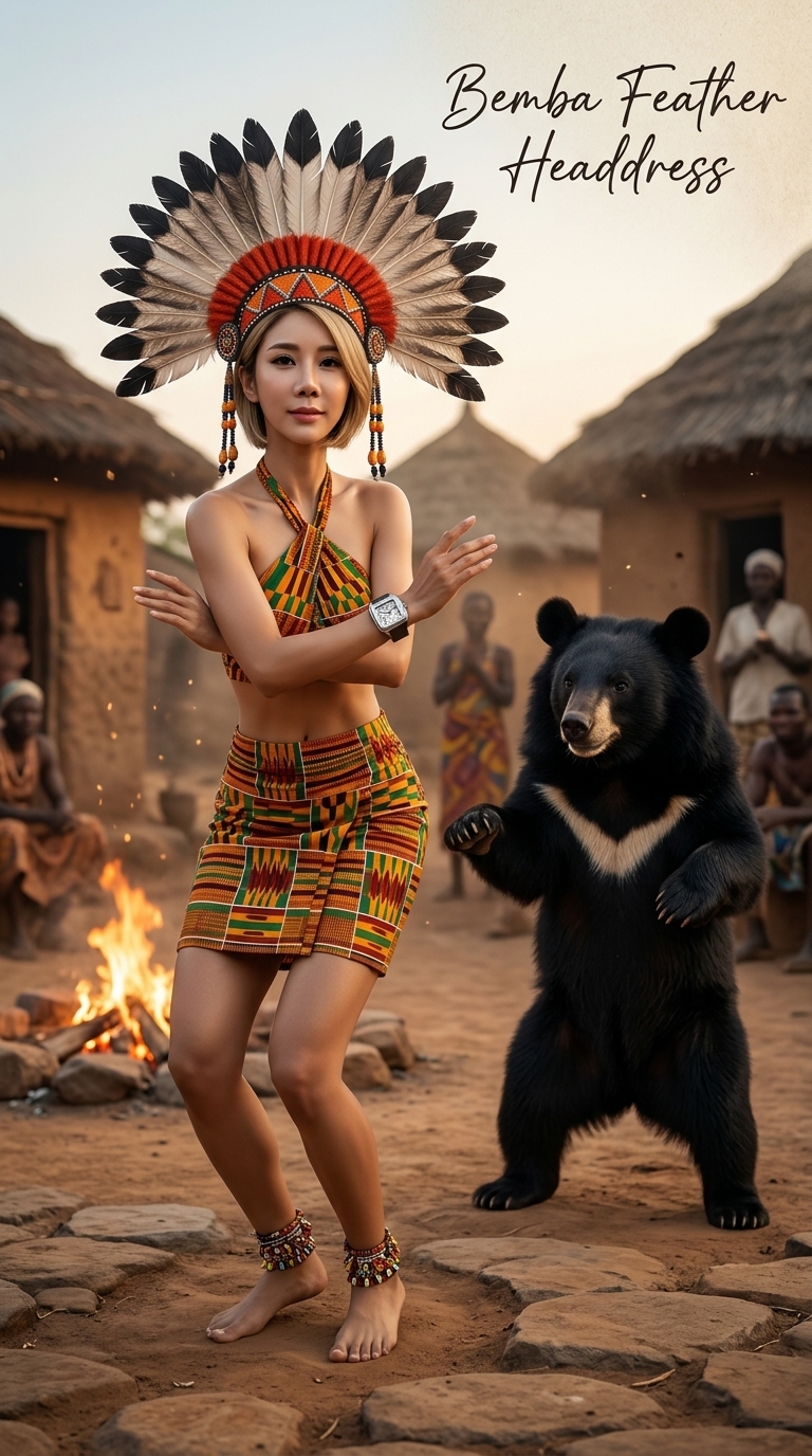 Person Dancing with a Formosan Black Bear output 3