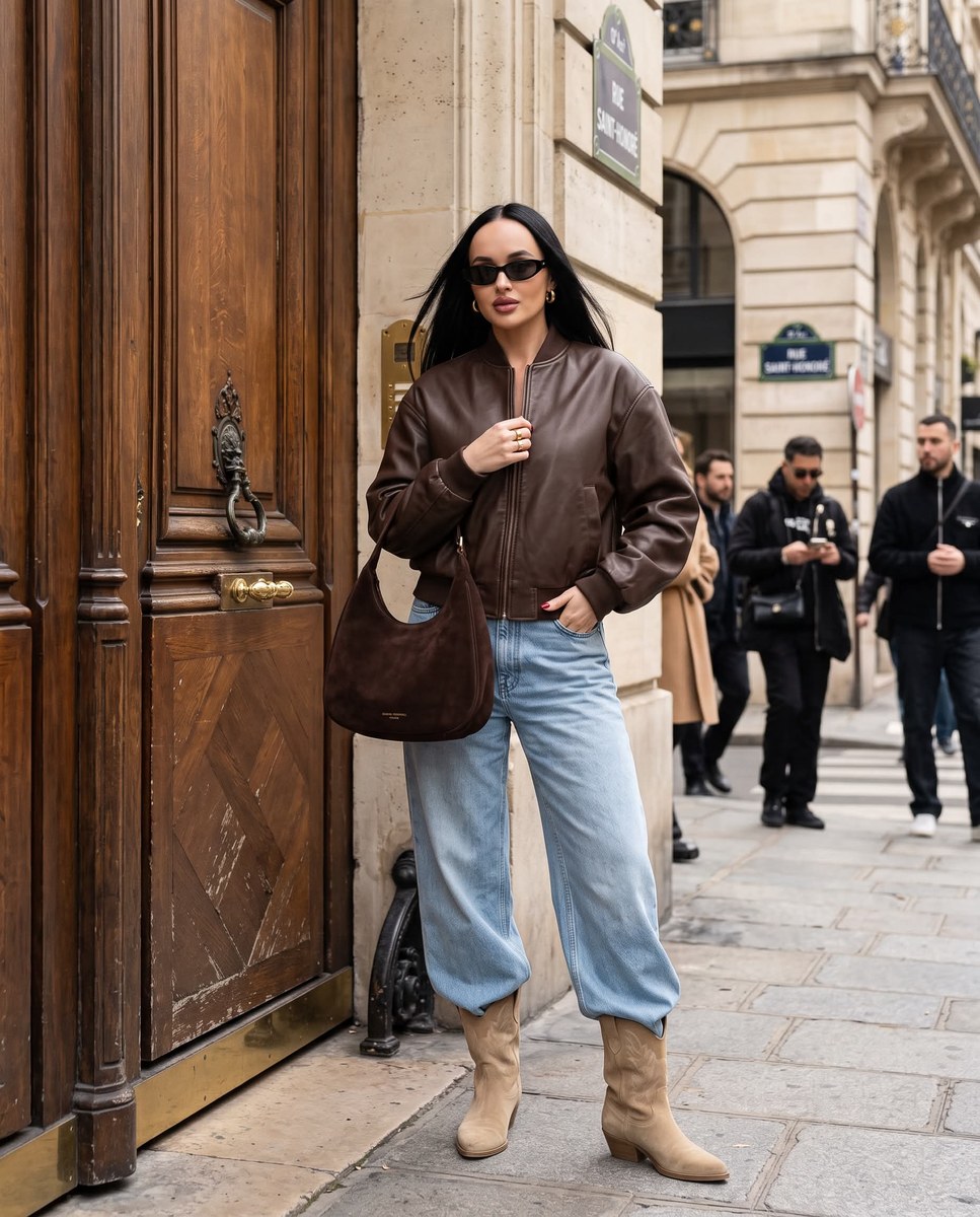 Quiet Luxury Street-Style Fashion Portrait output 1