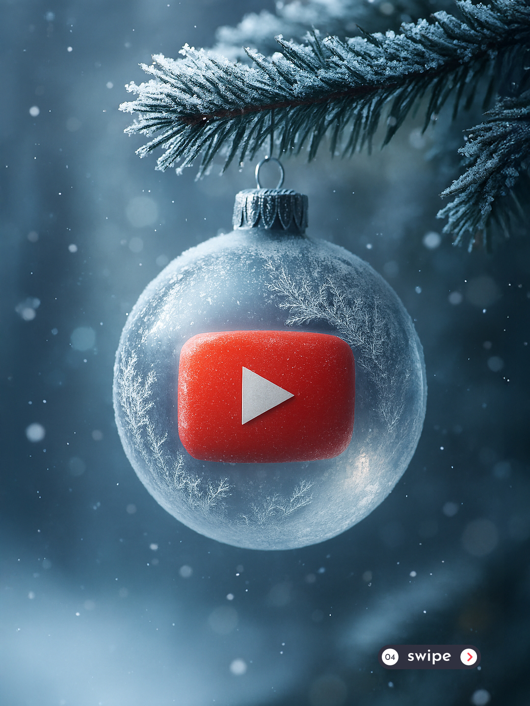Christmas Glass Ornament Logo — Image output 3