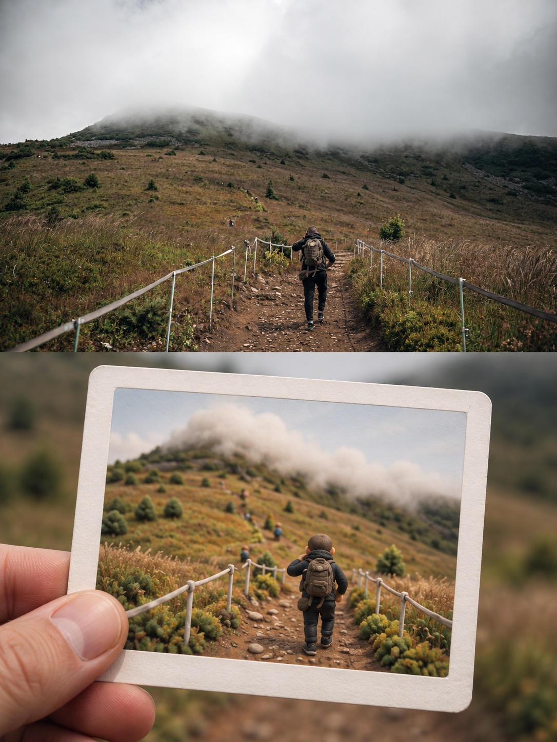 Photographic Scene with a Soft Miniature Instant Photo output 3