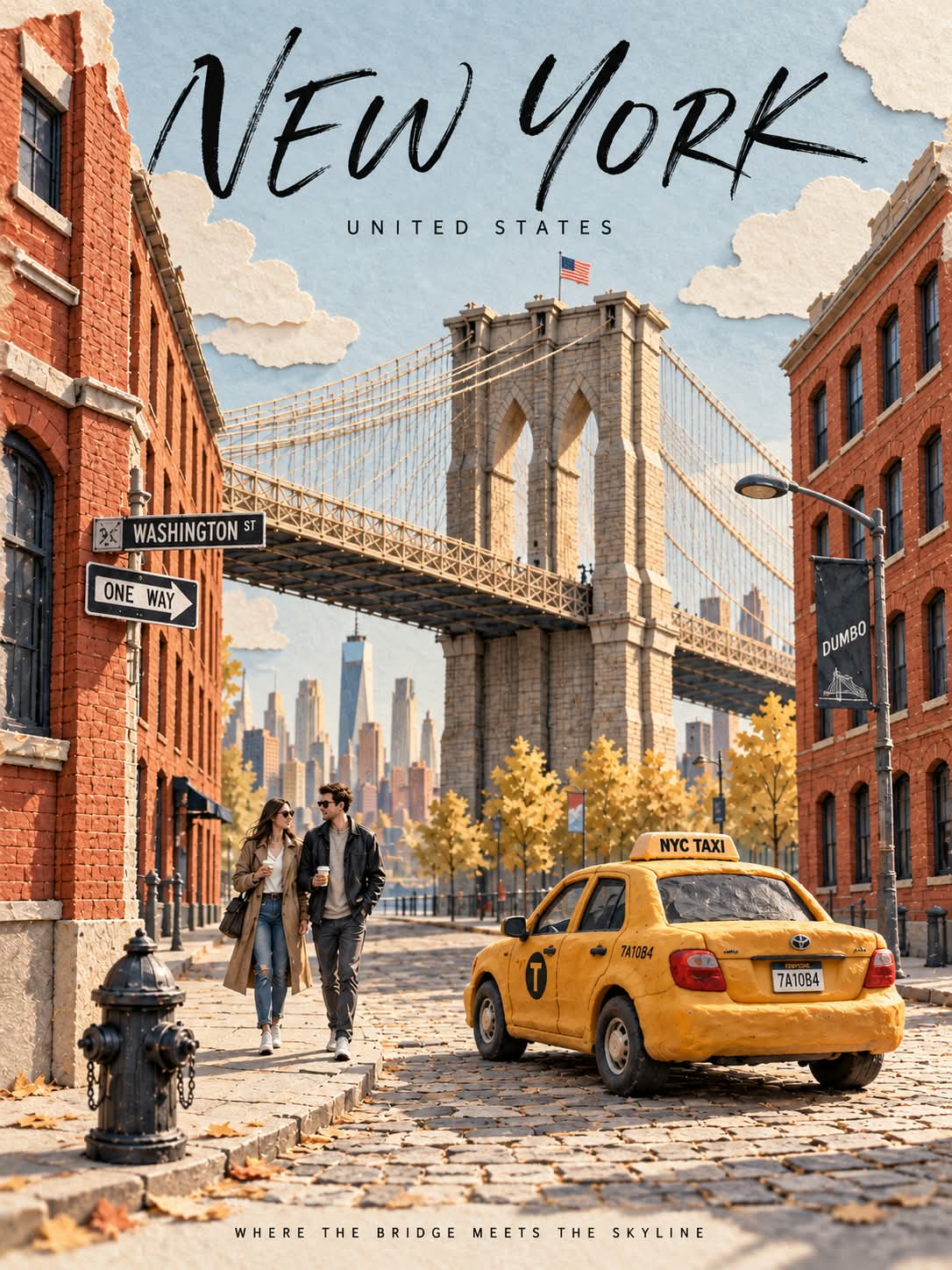 Cities Made by Hand — Travel Poster