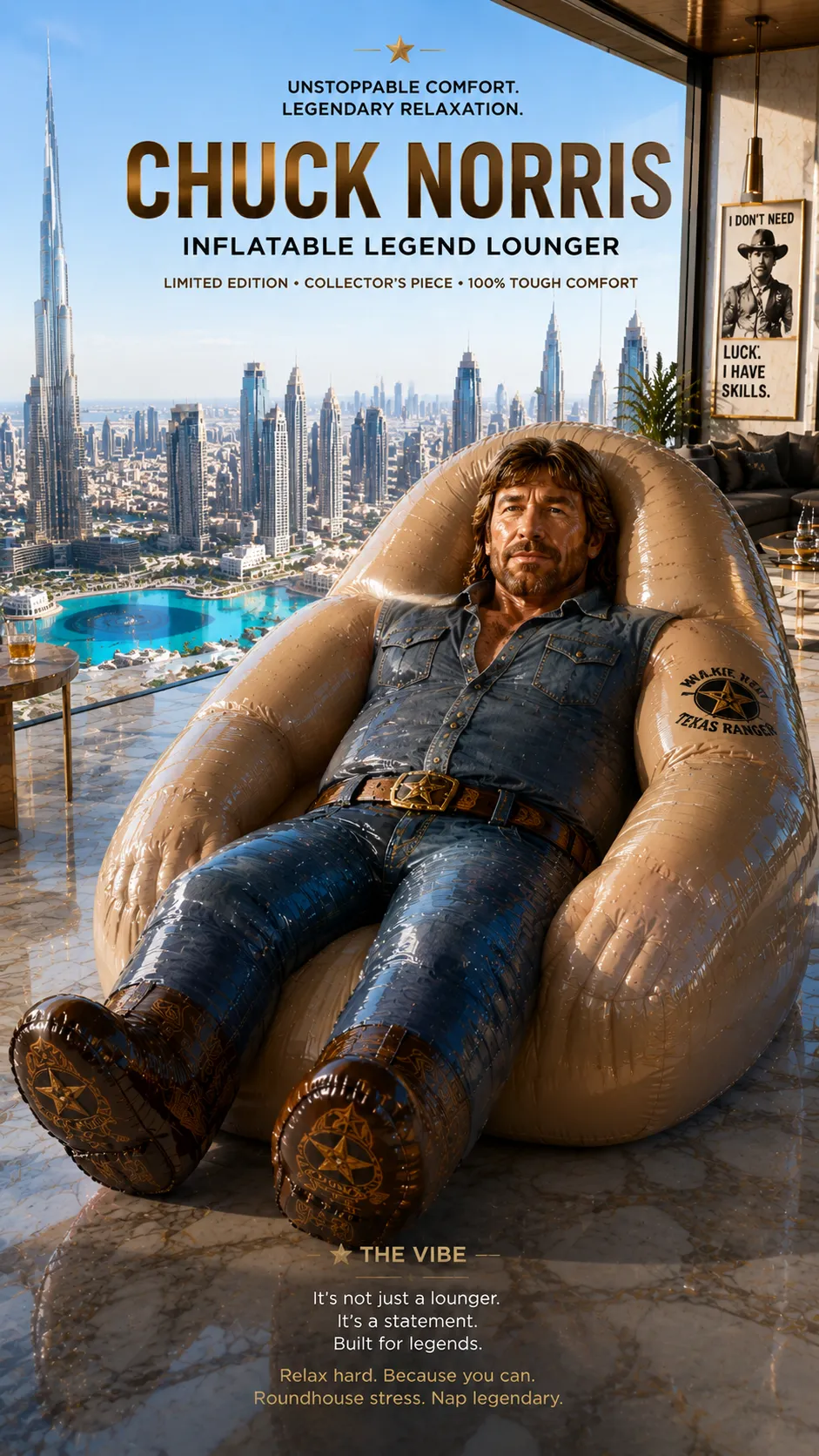 Custom Inflatable Chair Product Advertisement output 9