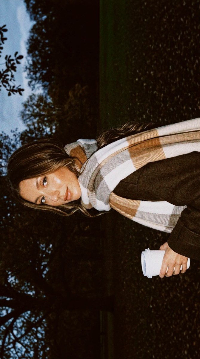 Candid Autumn Park Portrait with Smartphone Flash output 2