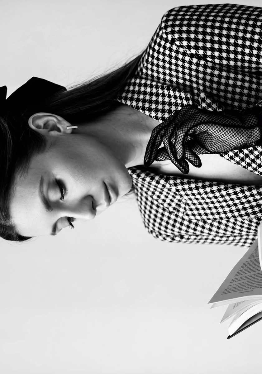 Photorealistic Fashion Portrait with a Book output 2