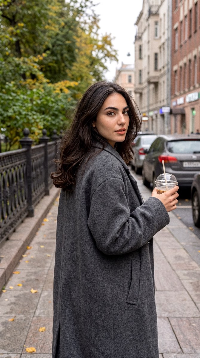 Early Autumn Street-Style Portrait
