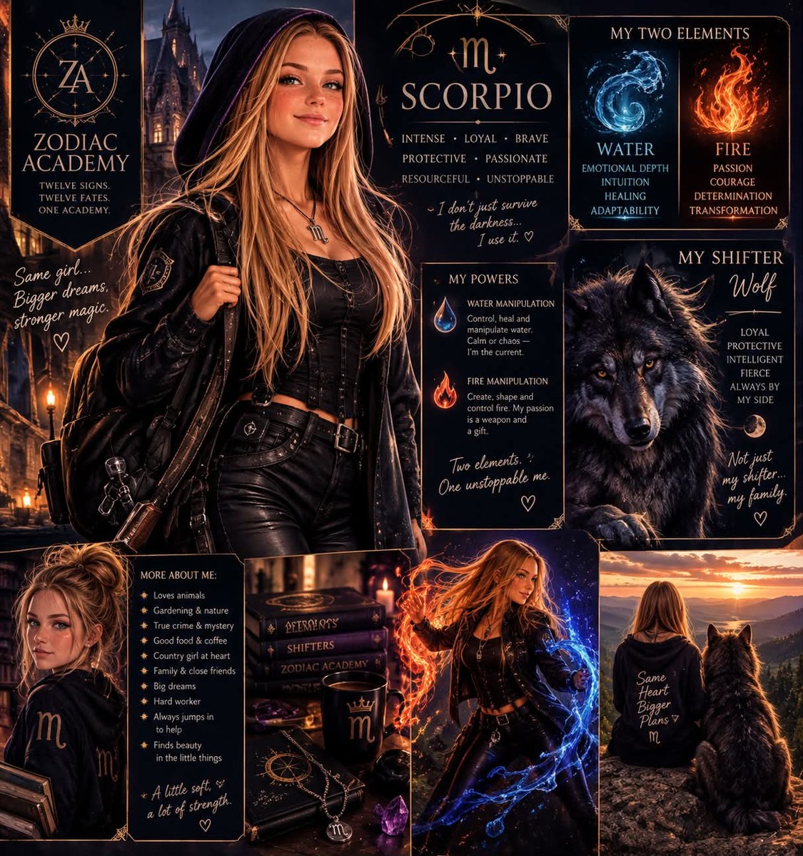Create Me as a Zodiac Academy Character