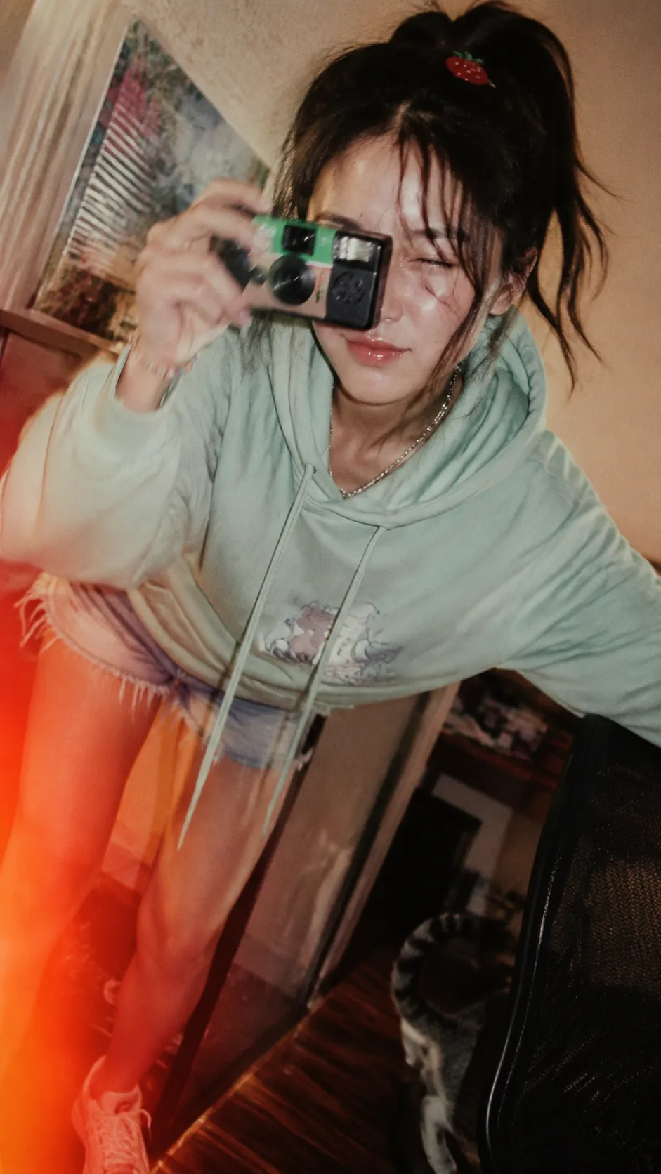 Looking Through a Disposable Camera Viewfinder output 1
