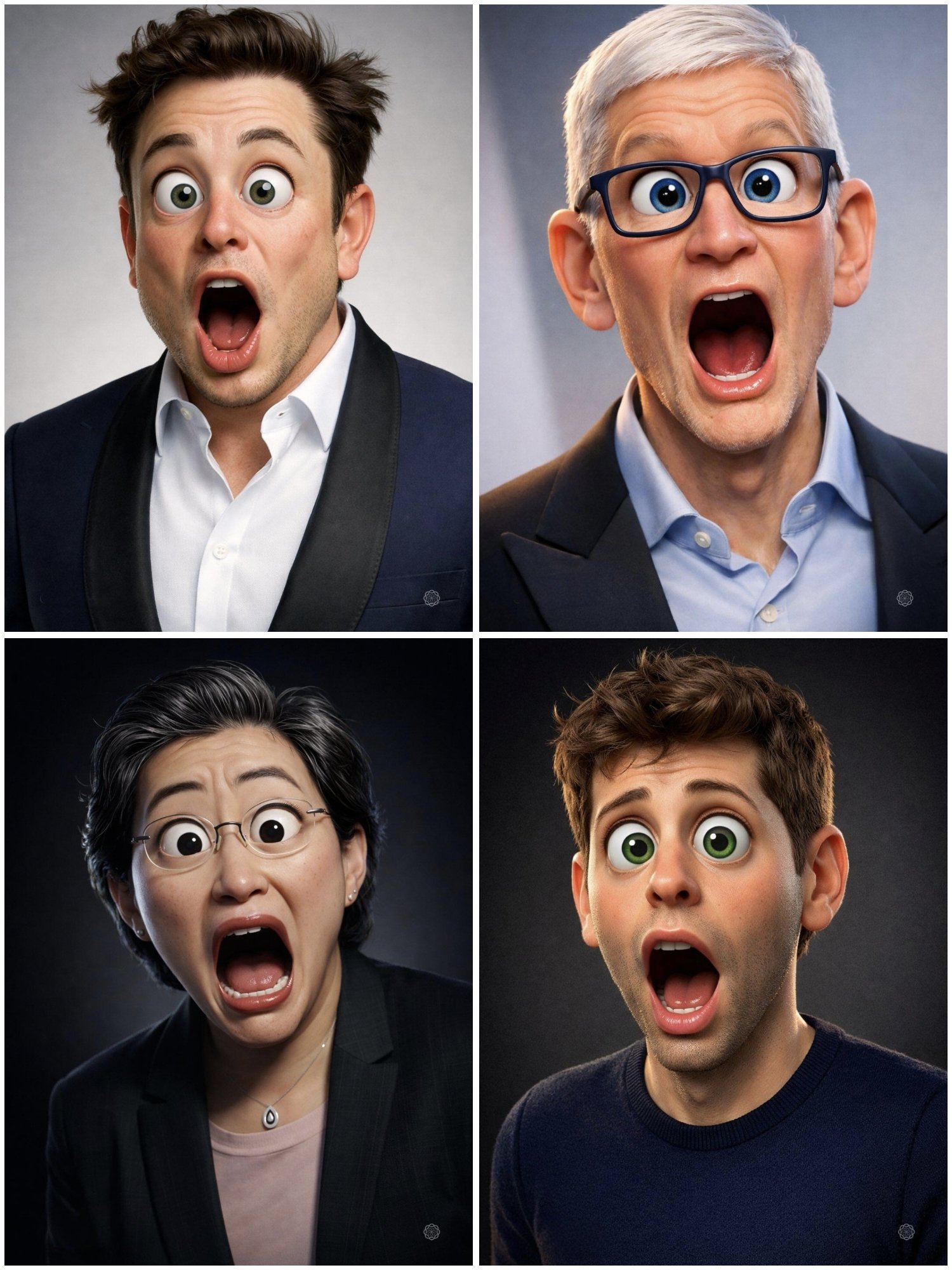 Transform a Photo into a Hyper-Expressive 3D Cartoon Portrait