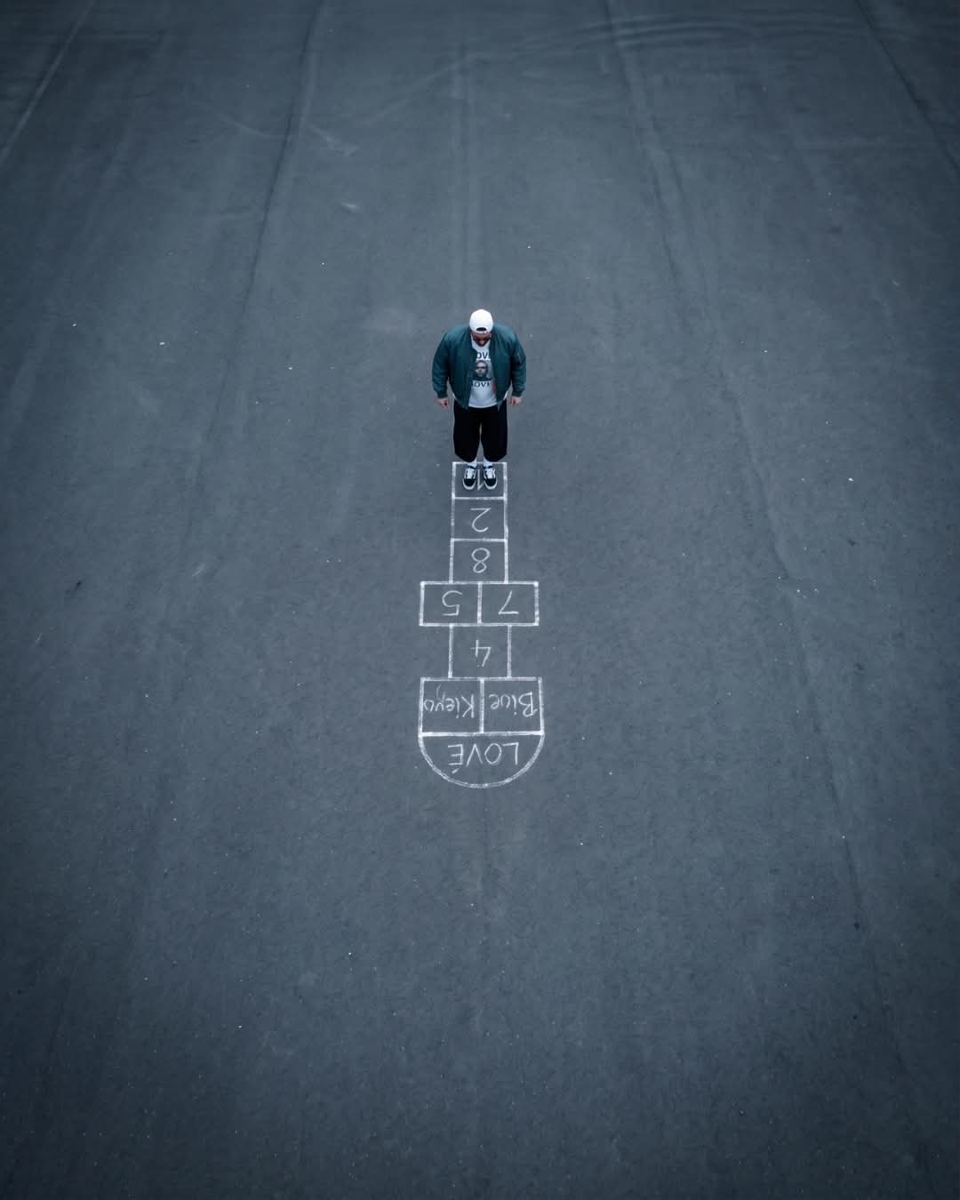 Overhead Hopscotch Street Portrait output 4