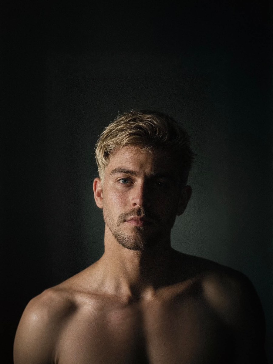 Hard-Light Analog Editorial Portrait output 2