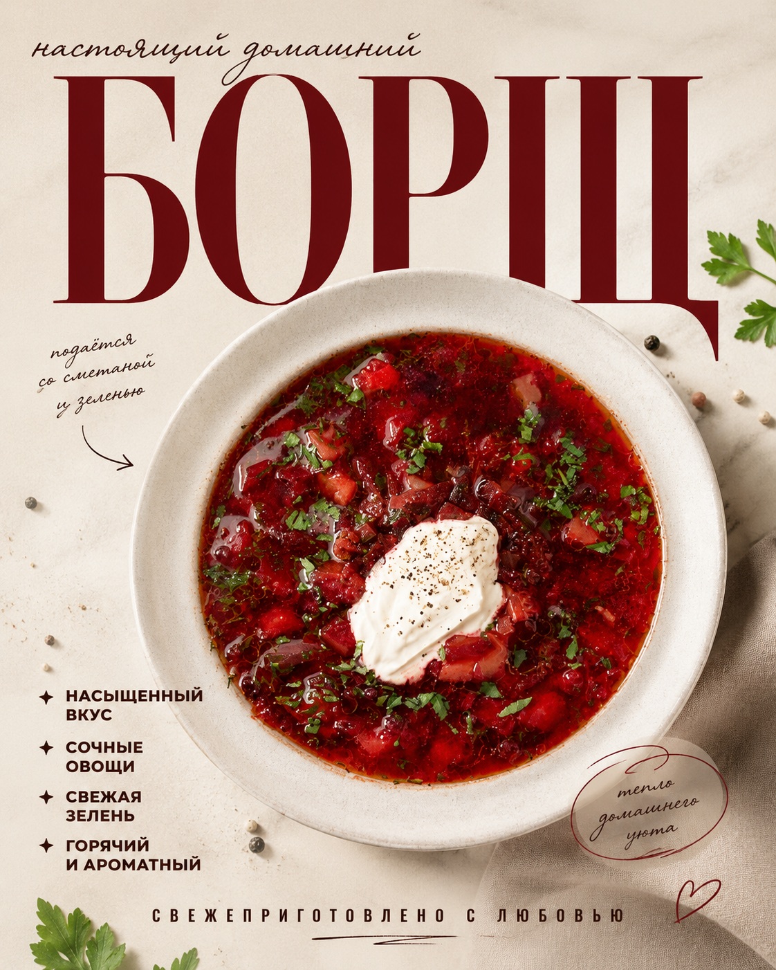 Premium Food Advertising Poster output 2