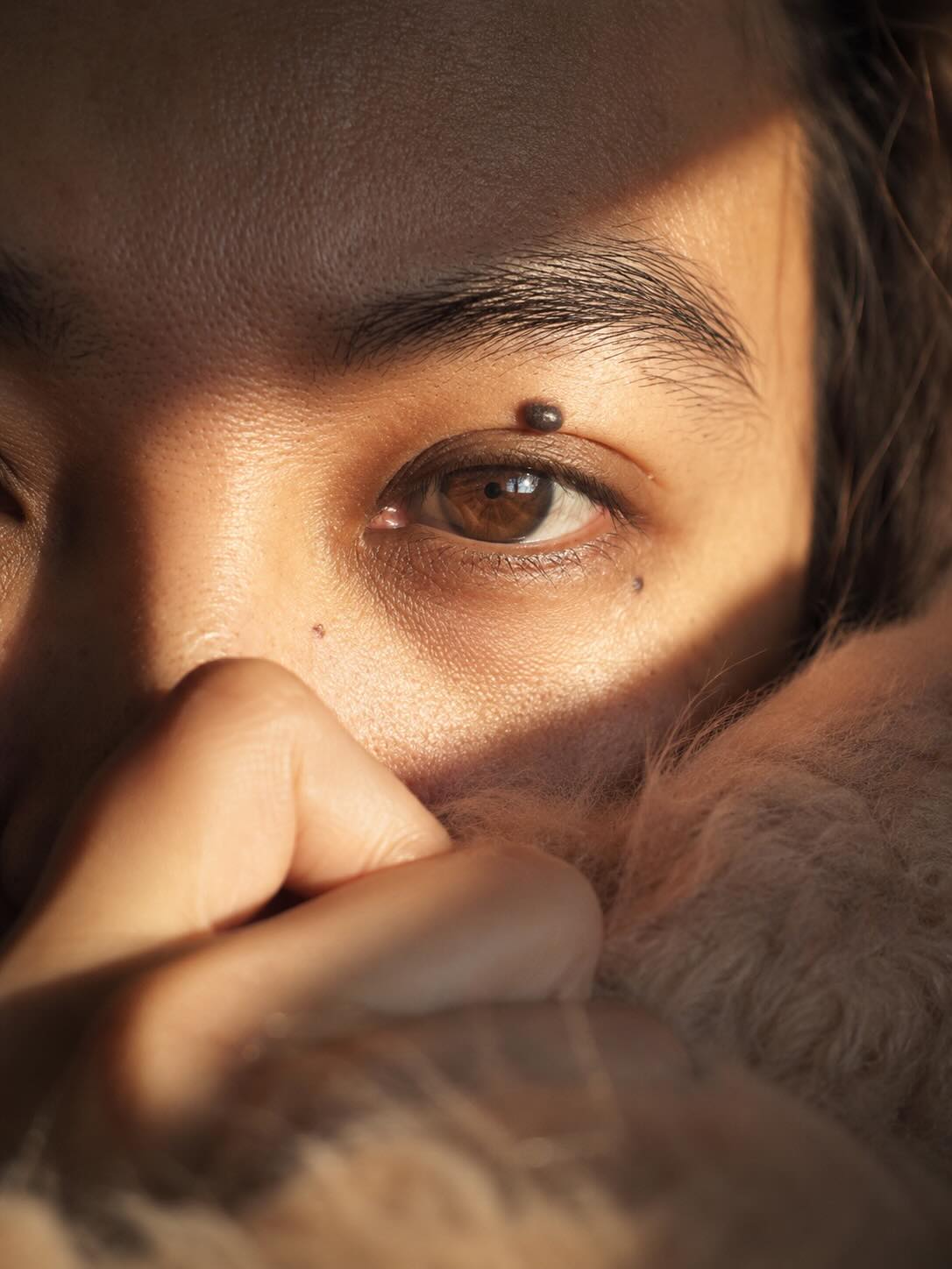 Cinematic Extreme-Close-Up Portrait Wallpaper