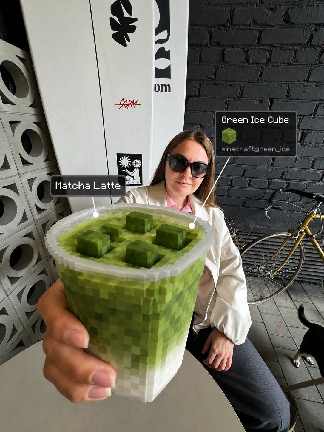 Transform Food in a Photo into Minecraft-Style Voxel Food