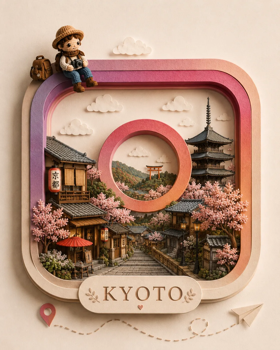 Instagram-Inspired Miniature City Diorama output 3