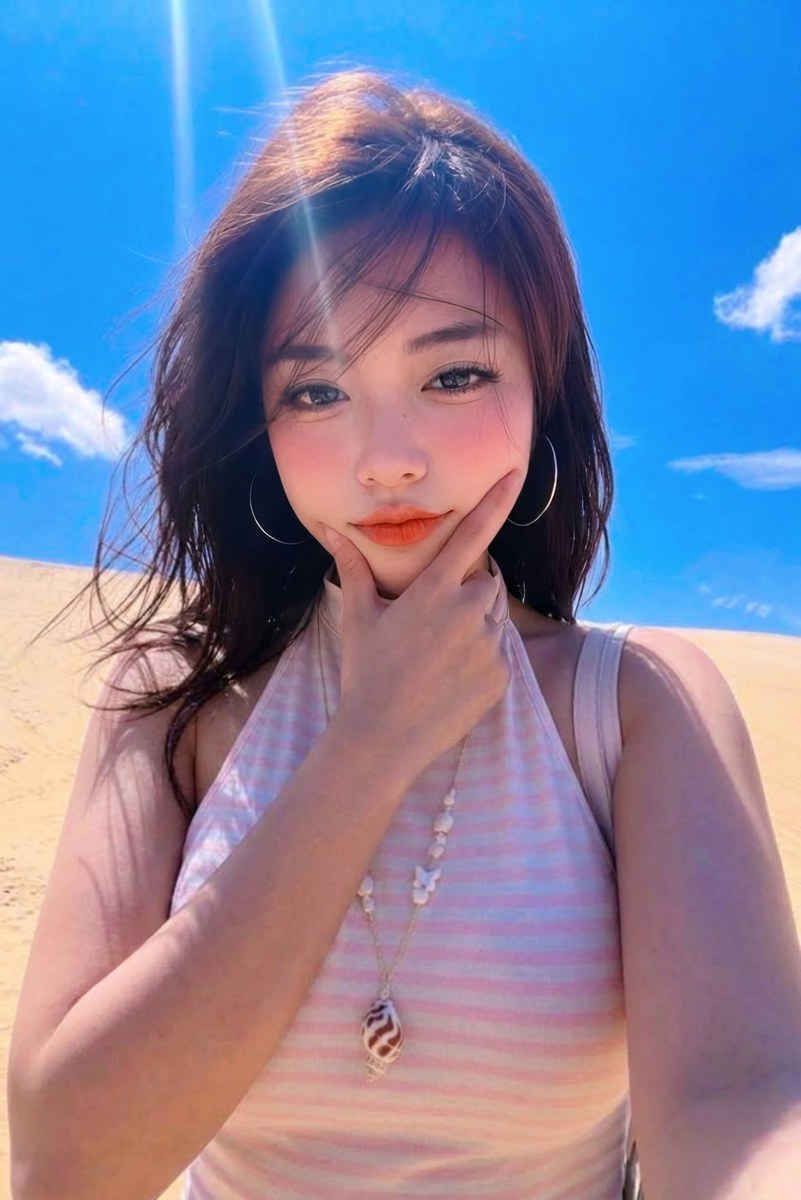Queen of the Endless Dunes — Editorial Desert Portrait output 8