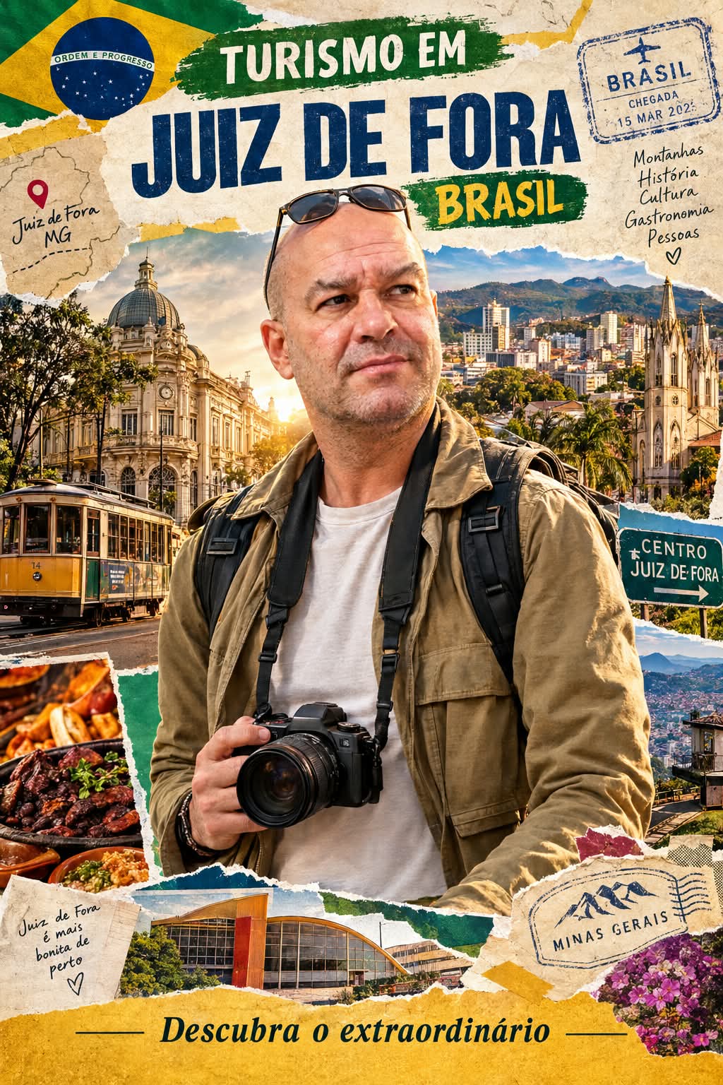 Editorial Travel Collage Poster output 1