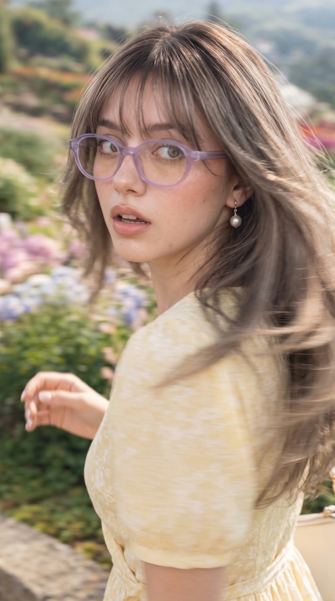 Flower Garden Fashion Portrait output 4