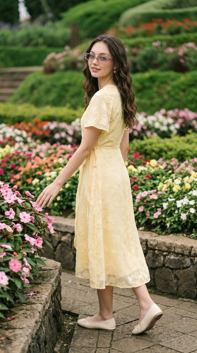 Flower Garden Fashion Portrait output 8