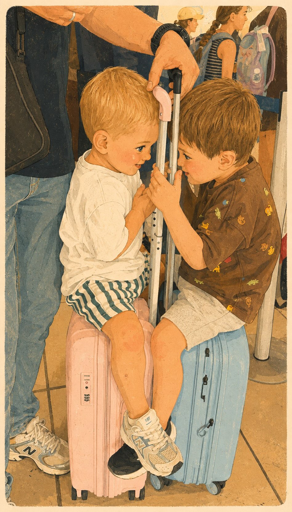 Naïve Designer-Poster Illustration from a Photo output 4