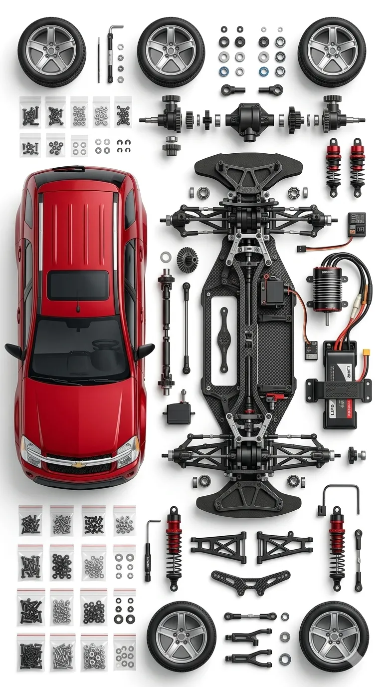 Exploded-View Vehicle Assembly Diagram output 3
