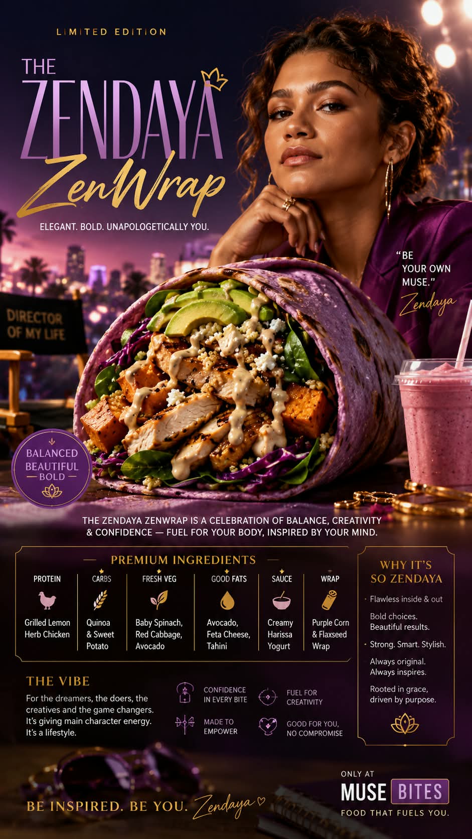 Create a Signature Fast-Food Dish and 3D Ad output 4