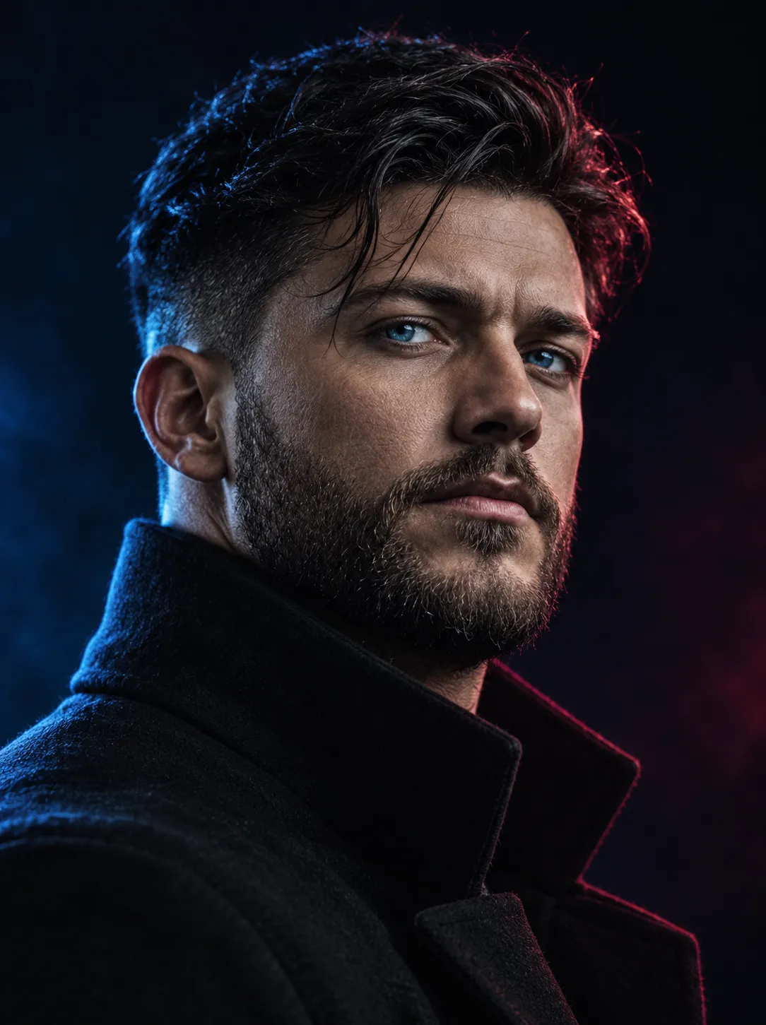 Cinematic Portrait of a Young Man