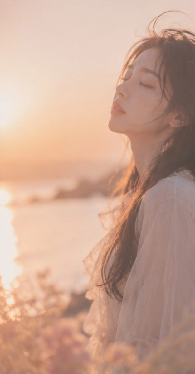 Dreamy Golden-Hour Film Portrait output 4