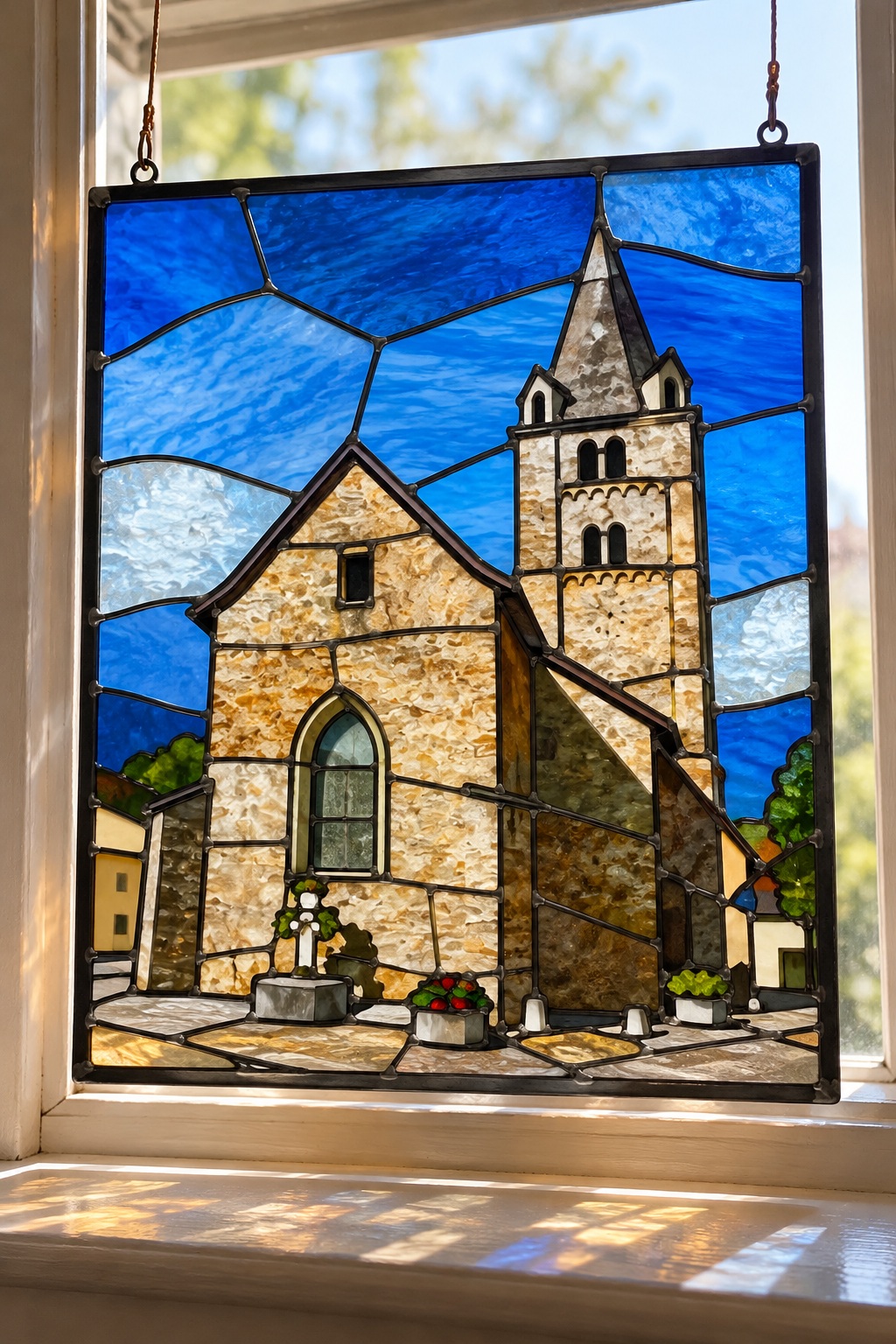 Turn a Photo into a Leaded Stained-Glass Panel output 3