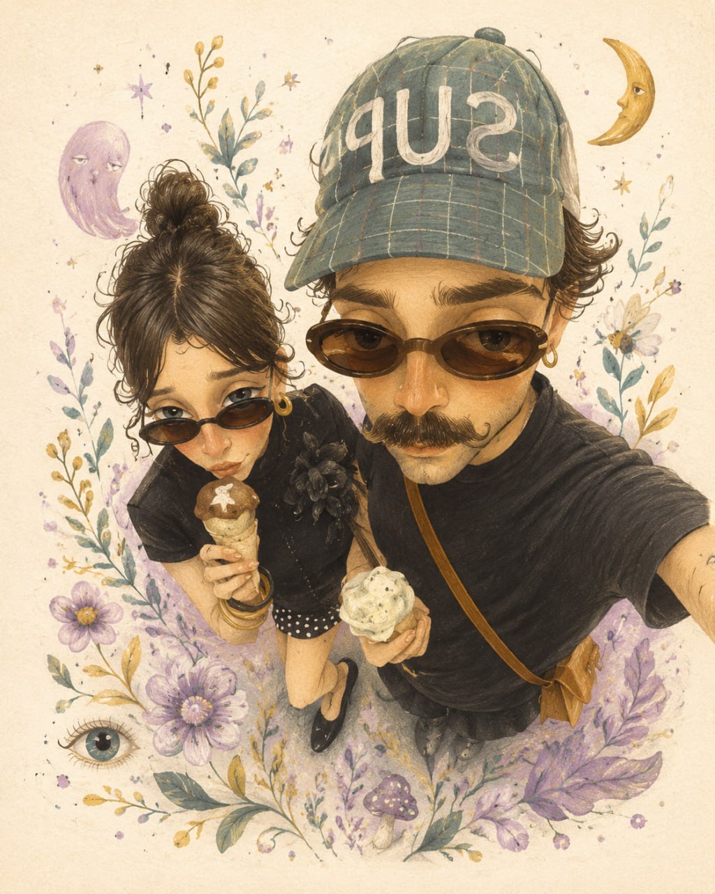 Cute illustrations in GPT