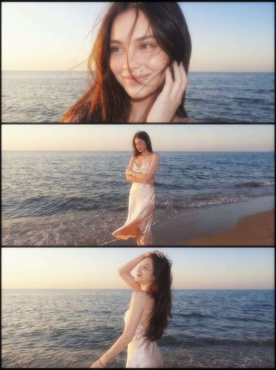 Golden-Hour Coastal Portrait from a Reference Photo output 7