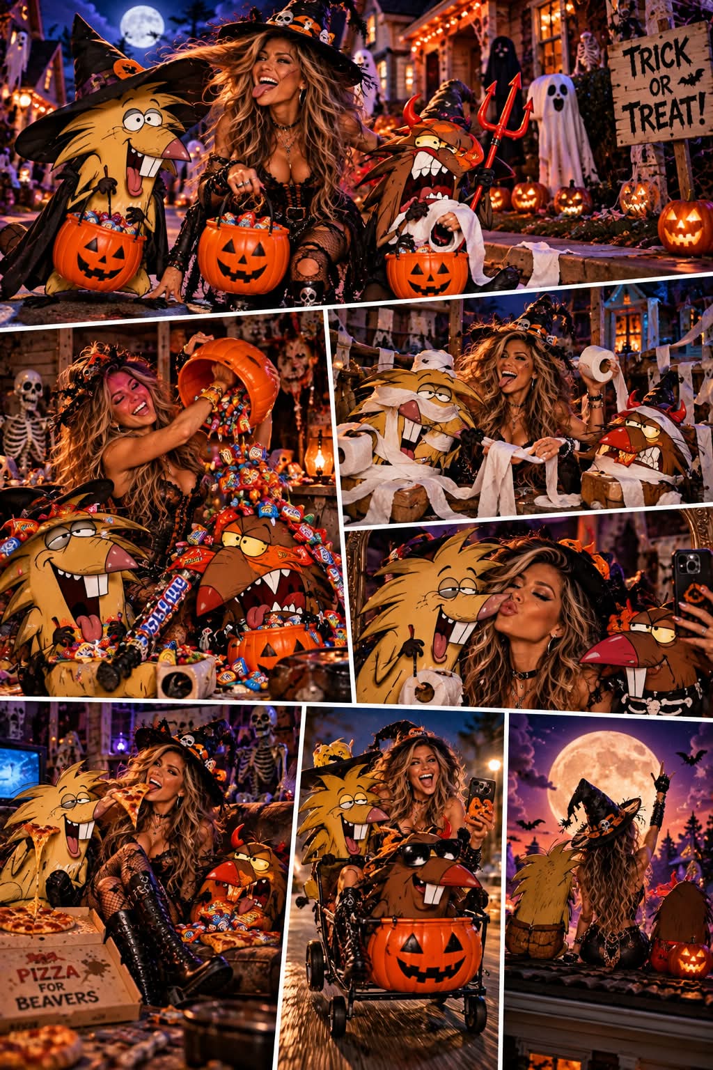 Crazy Halloween with The Angry Beavers output 1