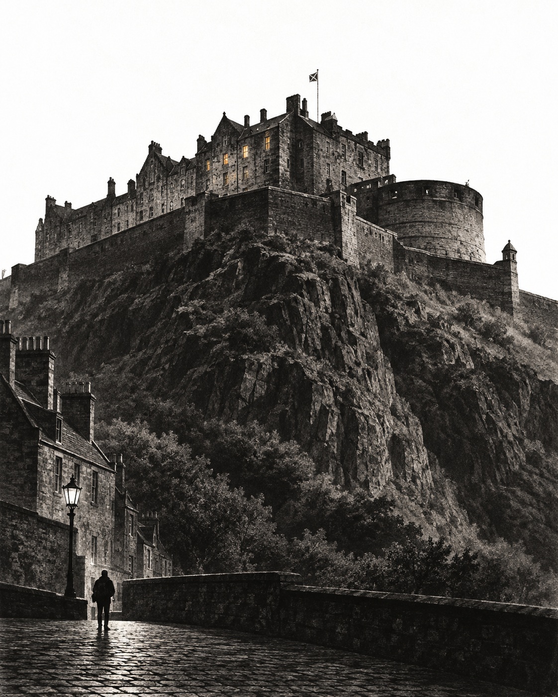 City Landmark Mezzotint Print output 5
