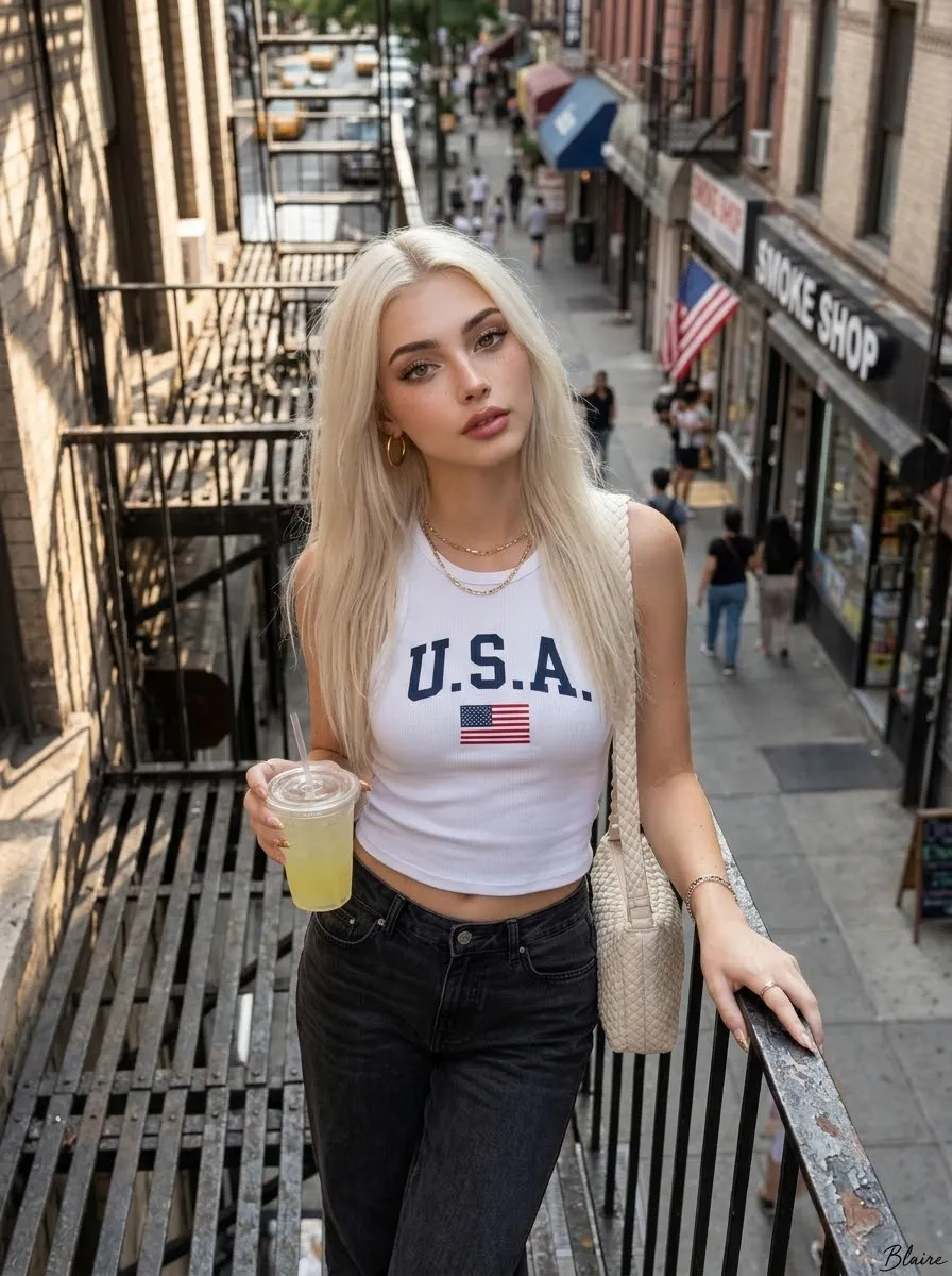 NYC Downtown Fashion Portrait output 6