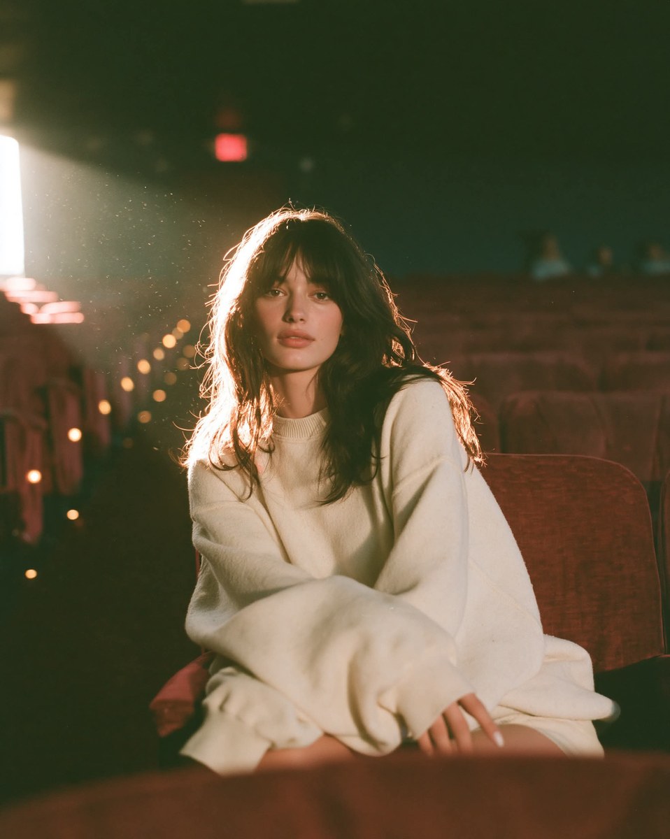 Old Cinema Golden-Hour Portrait output 4