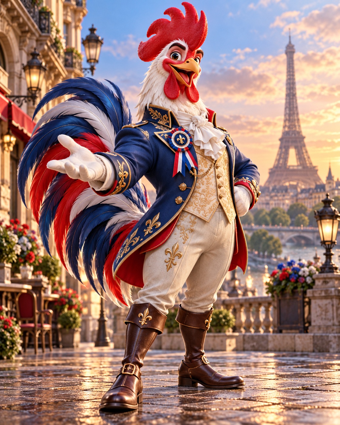 Create a National Animal Mascot for a Country output 7