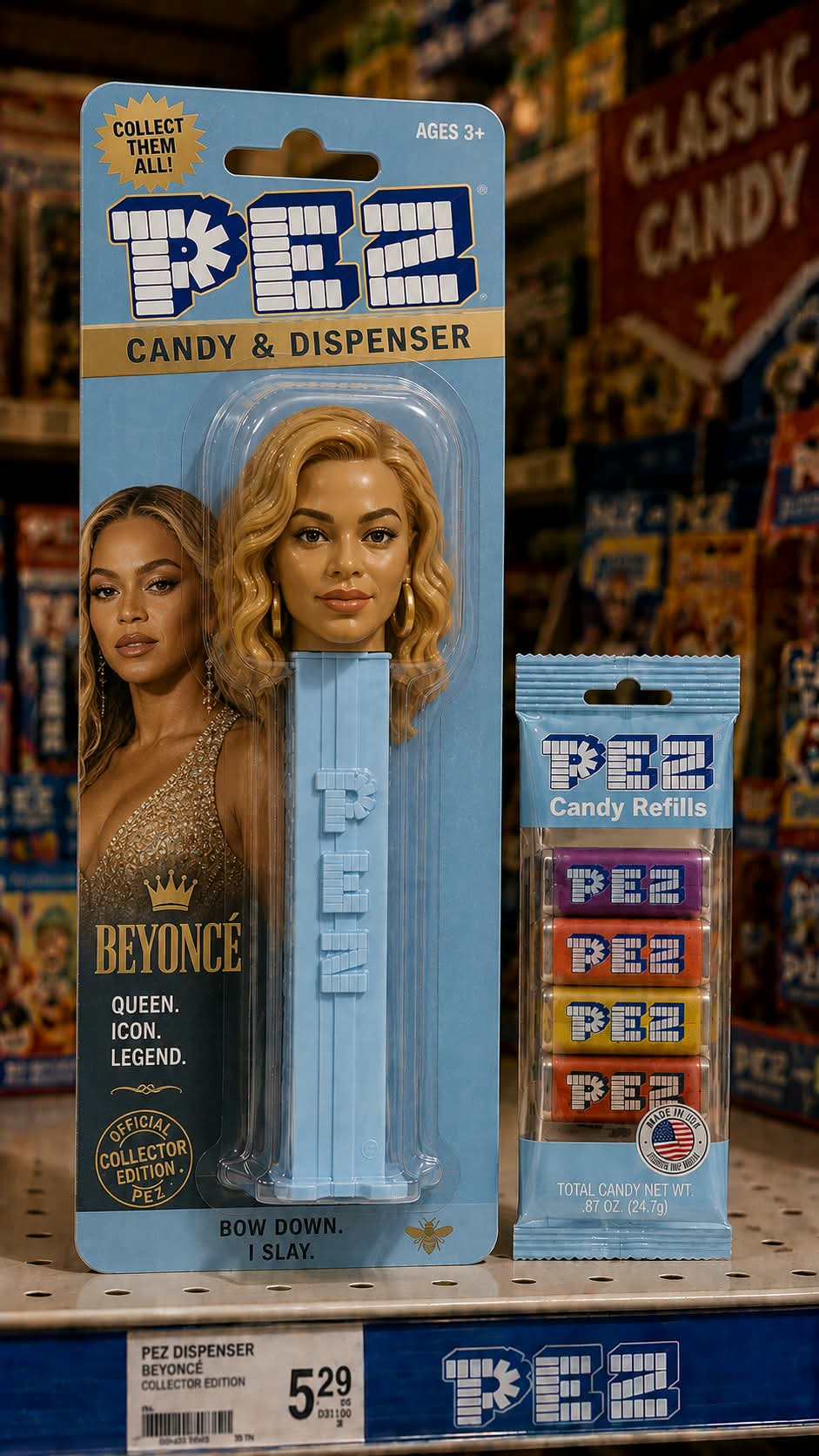 Design a Custom PEZ Dispenser of a Public Figure output 2