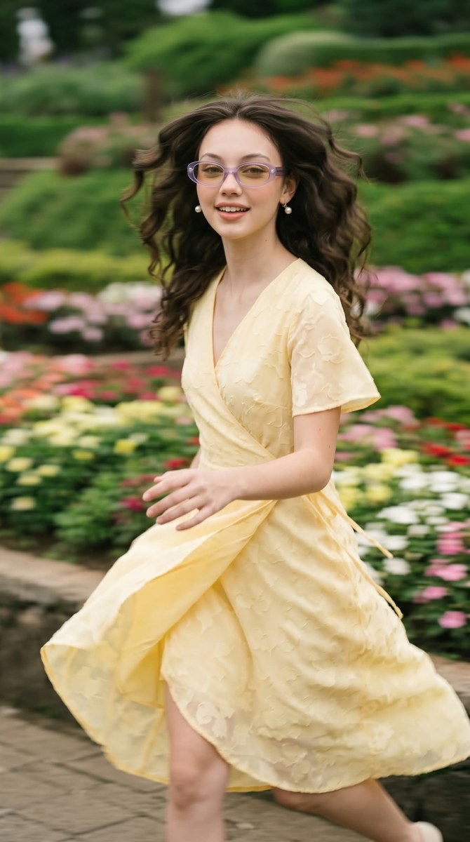 Flower Garden Fashion Portrait output 9