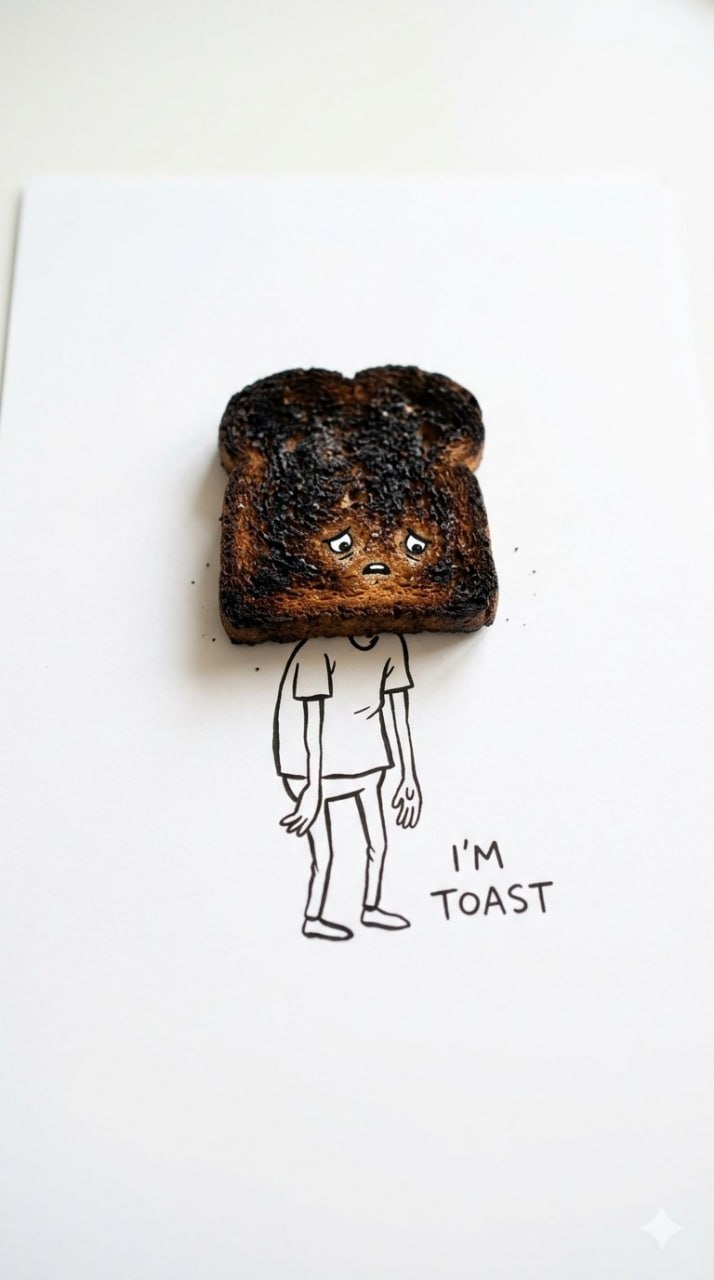 Finishing drawing real objects in Nano Banana output 3