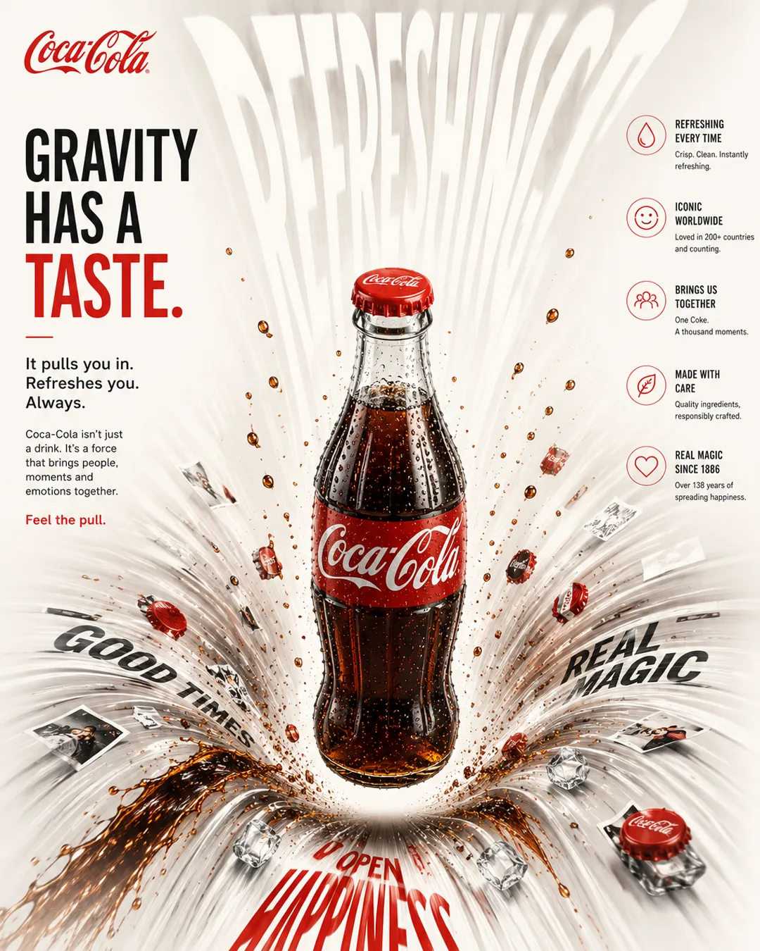 Product Gravity Advertising Poster output 2