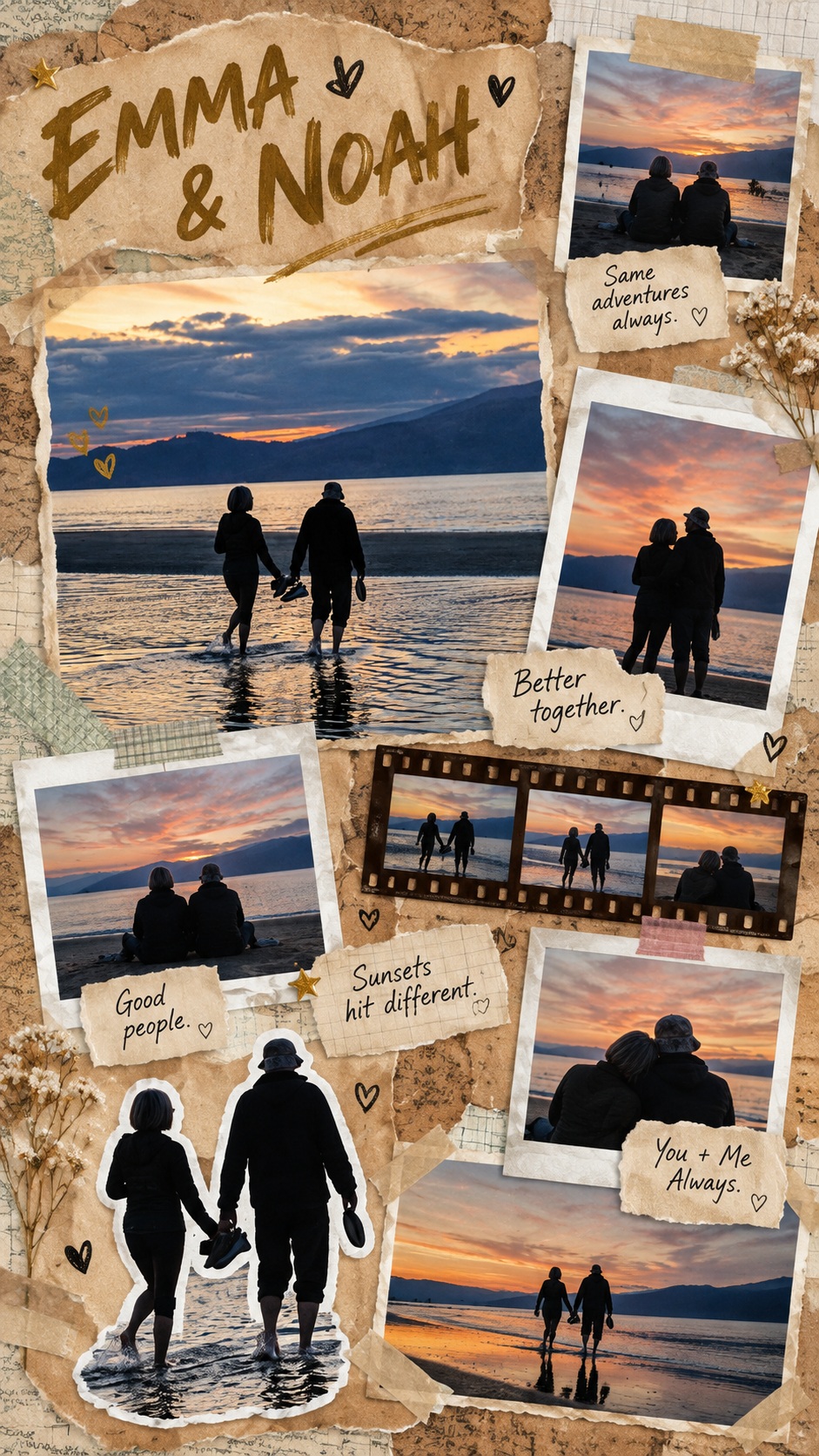 Handmade Scrapbook Phone Wallpaper output 1