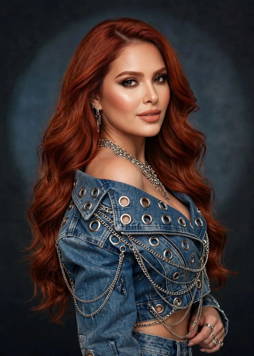 Luxury Denim Glam-Rock Fashion Editorial output 2